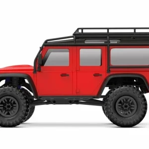 Traxxas TRX-4M Land Rover Defender 4×4 Crawler 1:18, Rot – 100% RTR 16