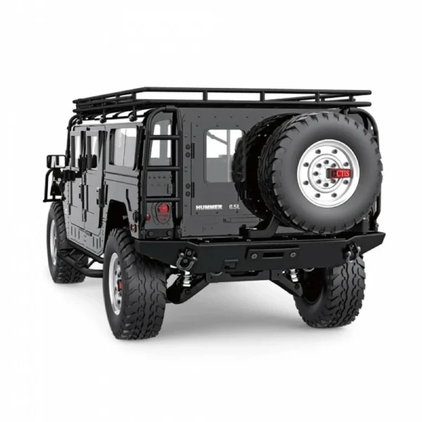 Hummer H1 Aus Metall 4WD Offroad 1:10 SUV 2,4GHz RTR Schwarz 4