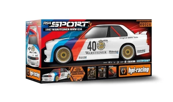 HPI RS4 Sport 3 1987 Warsteiner BMW E30 4WD 1:10 RTR Inkl. Akku Und Ladegerät! 4