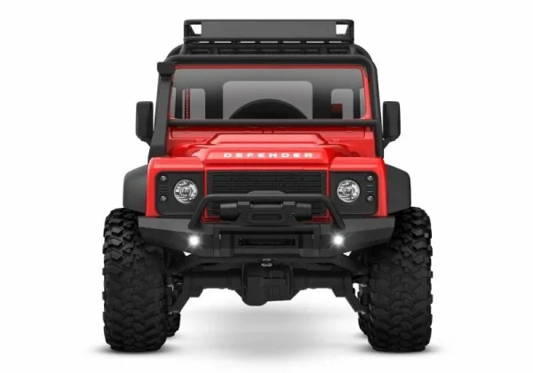 Traxxas TRX-4M Land Rover Defender 4×4 Crawler 1:18, Rot – 100% RTR 5