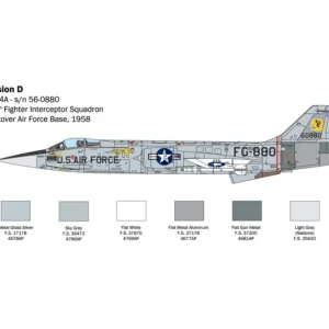 Italeri F-104 A/C Starfighter 1:32 Plastikbausatz 17