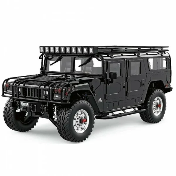 Hummer H1 Aus Metall 4WD Offroad 1:10 SUV 2,4GHz RTR Schwarz 1