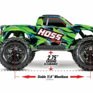 HOSS 1:10 Monster-Truck Brushless 4×4 RTR TSM VXL-3S Orange Traxxas Summersale 23