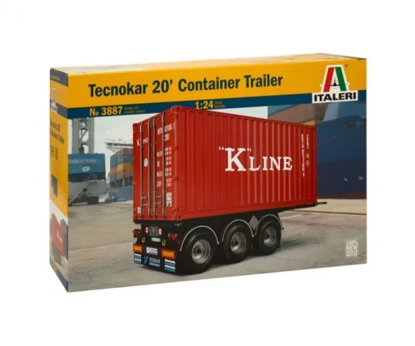 Italeri 20′ Container Trailer Bausatz 1:24 1