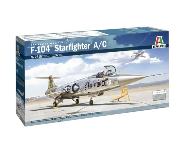 Italeri F-104 A/C Starfighter 1:32 Plastikbausatz 1