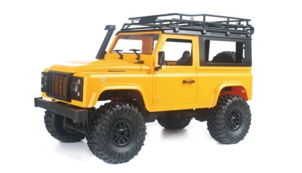 Geländewagen 4WD Rock Crawler 1:12 Bausatz, Gelb 3