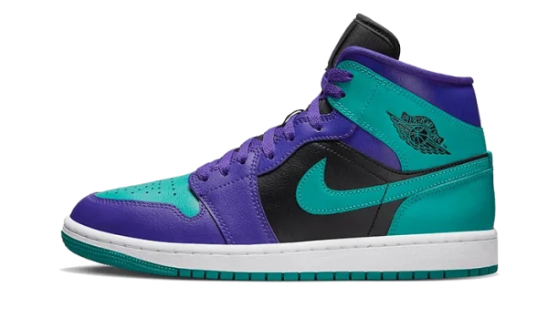 Air Jordan 1 Mid Black Grape – BQ6472-502 1