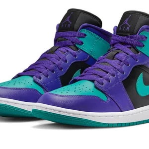 Air Jordan 1 Mid Black Grape – BQ6472-502 7