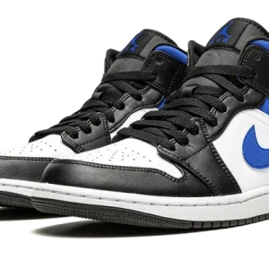 Air Jordan 1 Mid White Black Royal – 554724-140 7