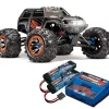 Summit 1/8 Extreme Crawler 2,4GHz TQi, WP RTR, Orange Inkl. Traxxas DUAL EZ-Peak Plus-Lader Und 2x2S 7600mAh Akku 16