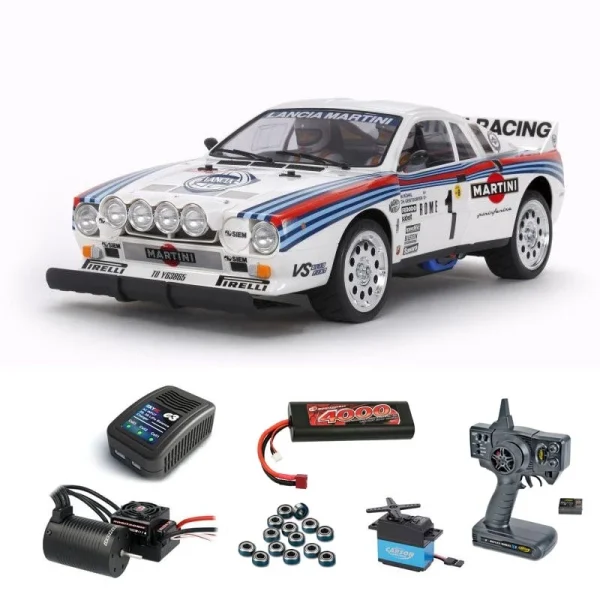 Tamiya Lancia 037 Rally 1/10 TA-02S Brushless Edition Komplettset 1