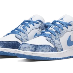 Air Jordan 1 Low Washed Denim 7