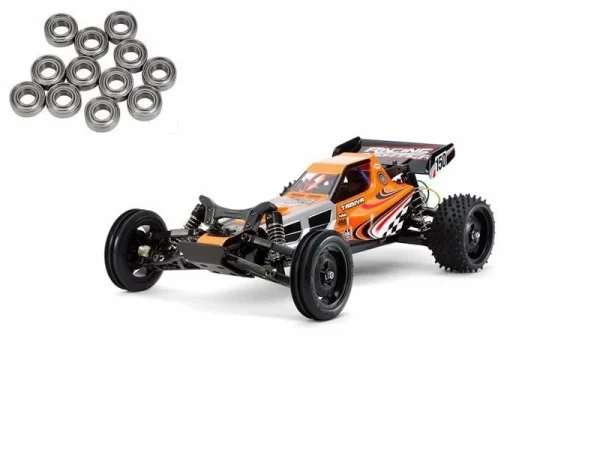 Tamiya Racing Fighter – The Real 1:10 RC Buggy DT-03 + Kugellager 1