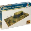 Italeri 1:72 WWII – Zubehörteile Und Bunker 23