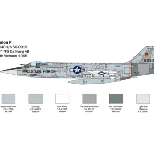 Italeri F-104 A/C Starfighter 1:32 Plastikbausatz 13