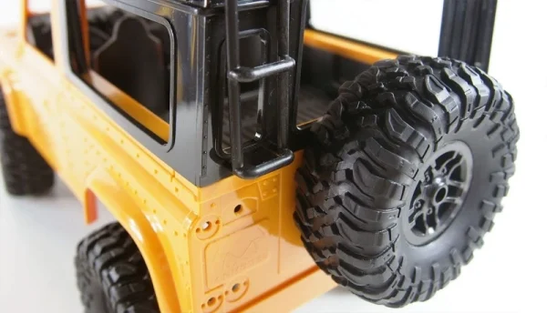 Geländewagen 4WD Rock Crawler 1:12 Bausatz, Gelb 8