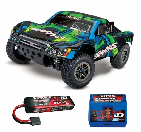 Slash 4×4 Ultimate BLS Pro 1/10 Short Course TSM, TRX-SET Mit Original Traxxas 3S LiPo Akku Und Ladegerät 1