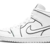 Air Jordan 1 Mid Iridescent Reflective White – CK6587-100 11